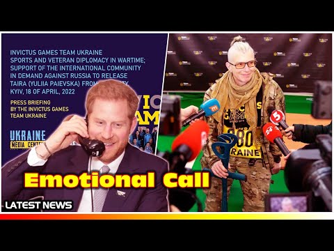 À l'intérieur de l'appel émotionnel du prince Harry pour inspirer un médecin ukrainien / TV News 24h