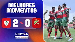 PORTUGUESA 2 X 0 VELO CLUBE | MELHORES MOMENTOS | 3ª RODADA | PAULISTÃO CASAS BAHIA 2026