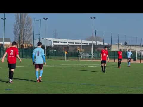 Match retour de championnat U18 R1 Fc Vaulx /Bourgoin Jailleu gagné 1/0.