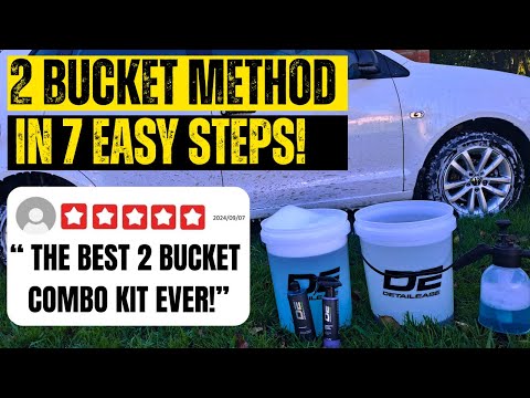 7 Step Beginner’s Guide to the 2 Bucket Car Wash Method ft @detailease3350