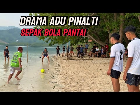 Behind the scenes of Omped visual (beach soccer penalty shootout drama)