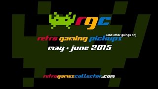 Retrogaming pickups May / June 2015 - featured in Retro Gamer magazine issue 143
