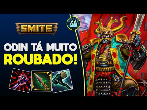 Odin is so ABSURD right now! ODIN JUNGLER - ⚡ Smite BR Ranked Achievement