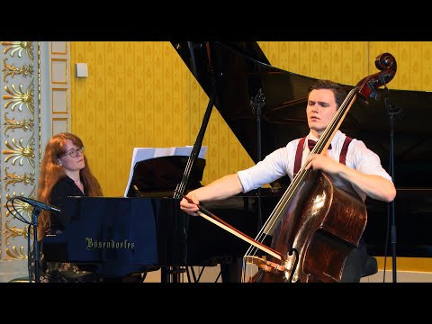 Giovanni Bottesini: concerto nr. 1 in f-sharp minor, Dominik Wagner, Aurelia Visovan