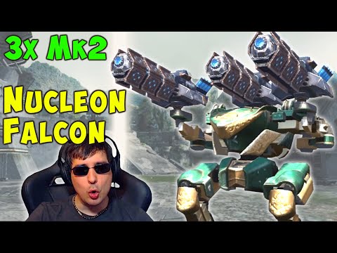 NEW NUCLEON Falcon Mk2 & GIVEAWAY WINNERS - War Robots Gameplay WR