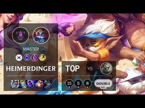 KR Master Heimerdinger Top vs Camille