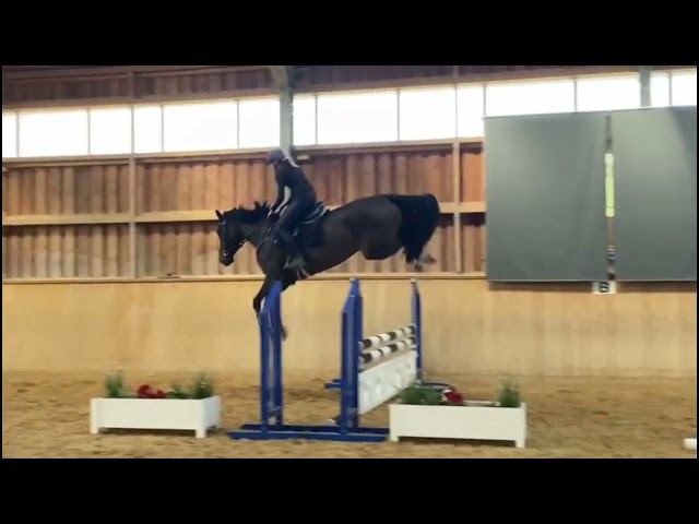 jumping under the saddle