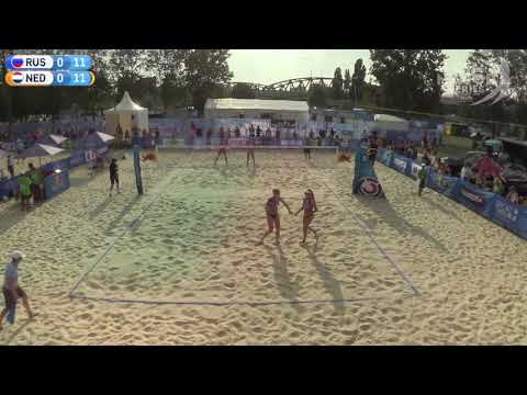 2018 Vienna Ukolova/Birlova (RUS) v Van Iersel/Stubbe (NED)