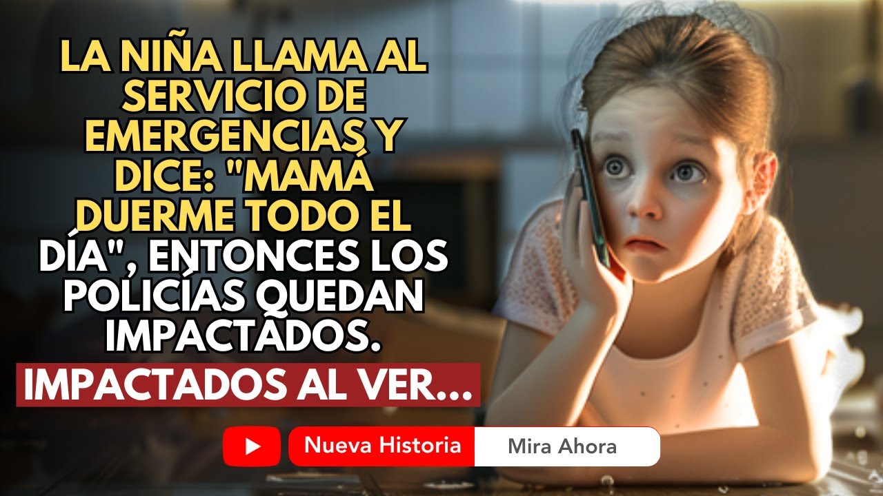 NIÑA LLAMA A EMERGENCIAS Y DICE: "MAMÁ DUERME TODO EL DÍA", LUEGO POLICÍAS QUEDAN IMPACTADOS AL...