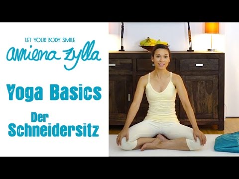 Der Schneidersitz/Sukhasana - Yoga Basics mit Amiena Zylla