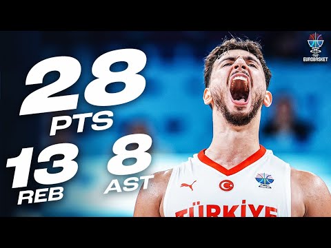 Alperen Sengun DOES IT ALL vs Serbia! | FIBA EuroBasket 2025 | September 3, 2025