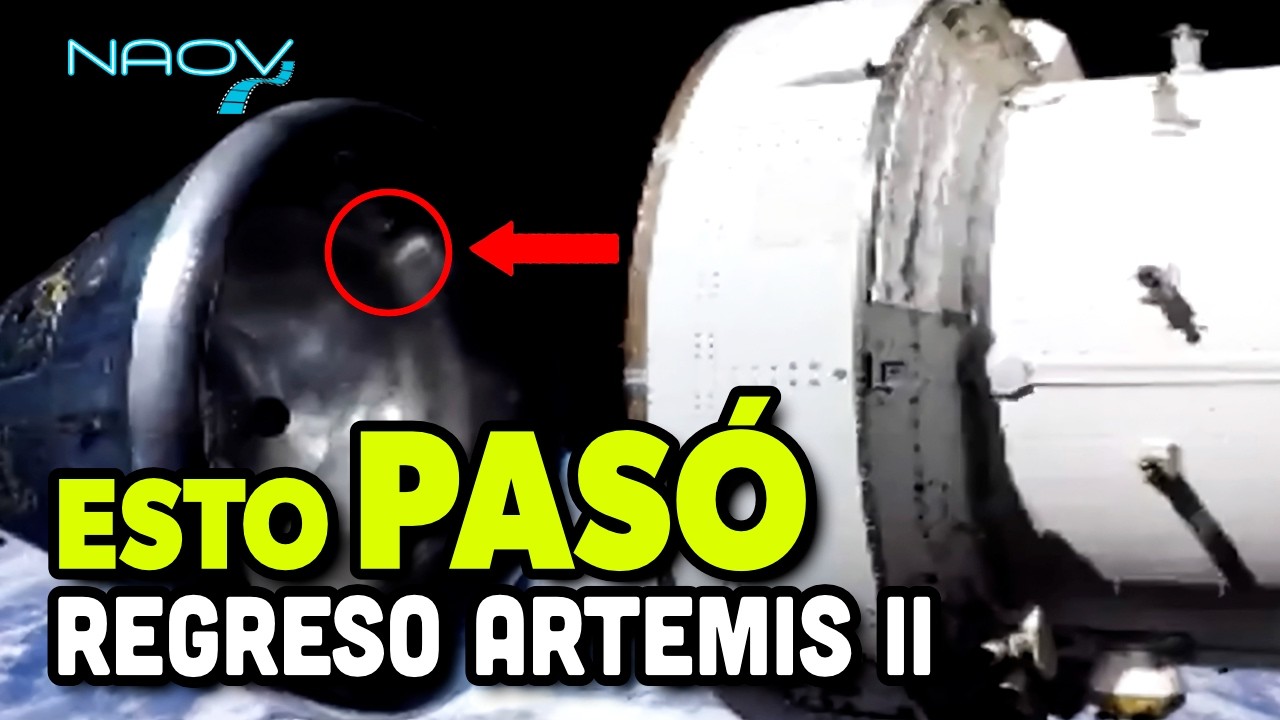 Esto Pasó en la Transmisión del Regreso de Orión (Artemis II)