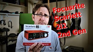 Video thumbnail for Focusrite Scarlett 2i2 (2nd Gen) Unbox and Workout by Your Home Recording Studio
