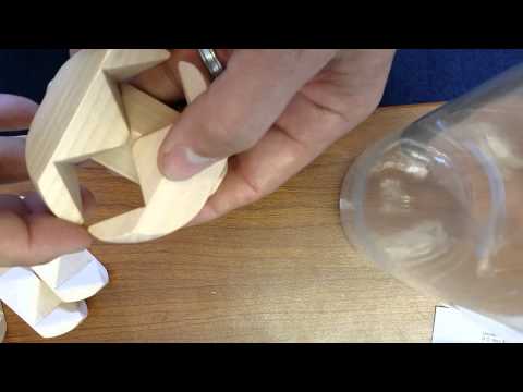 Putting together ball puzzle