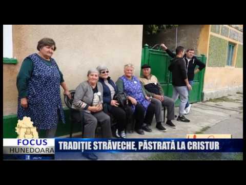 TRADIȚIE STRĂVECHE, PĂSTRATĂ LA CRISTUR
