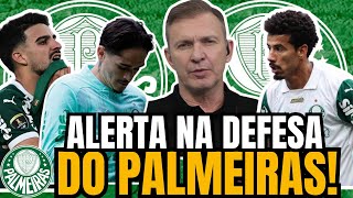 🚨 ALERTA na DEFESA do Palmeiras! Khellven falha feio e liga o sinal de PERIGO ⚠️