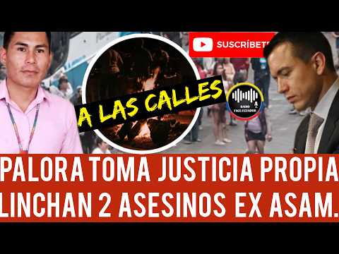 LINCH4N EN PALORA 2 PILLOS QUE ACABARON CON VIDA DE JOVEN SHUAR EN MORONA SANTIAGO NOTICIAS ECUADOR
