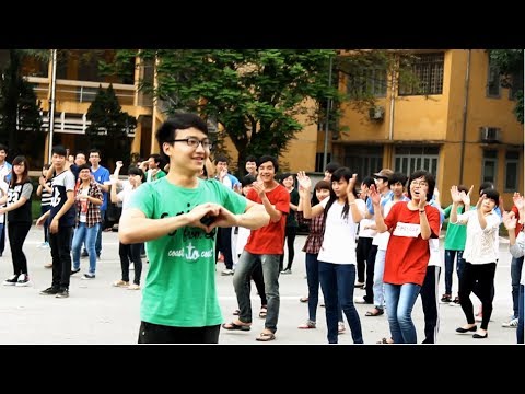 Flashmob tỏ tình của nam sinh viên Bách Khoa