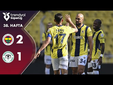 SK Spor Kulübü Fenerbahçe Istanbul 2-1 Konyaspo...