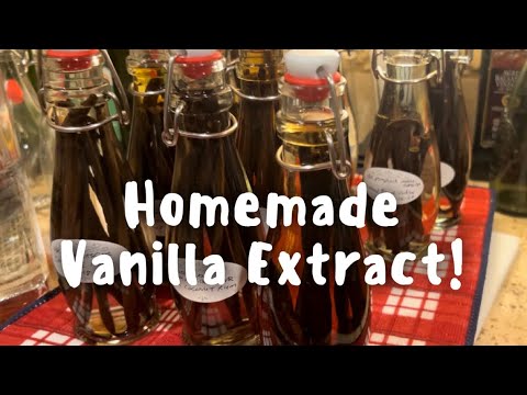 Homemade Vanilla Extract