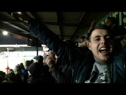 Closing minutes of POMPEY Fans at Scunthorpe