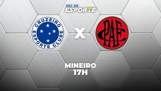 CRUZEIRO X POUSO ALEGRE - AO VIVO | CAMPEONATO MINEIRO – 10/01/2026