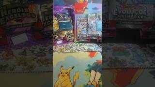 Evoluções Prismáticas x Heróis Excelsos #pokemon #cartaspokemon #booster