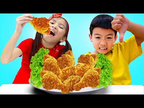Healthy Food Stories for Kids with Wendy Maddie Emma and Jannie