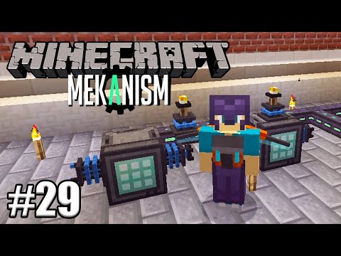 HOW TO USE QIO REDSTONE ADAPTERS!  SURVIVING WITH MEKANISM E29