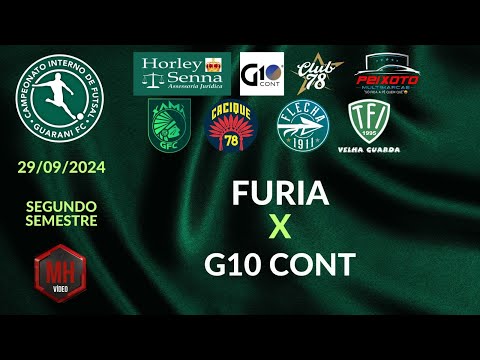 FÚRIA X G10 CONT - 5ª RODADA CAMPEONATO INTERNO FUTSAL GFC 2⁰ SEMESTRE 2024VETERANO E MASTERS