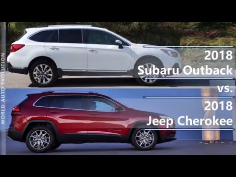 2018 Subaru Outback vs 2018 Jeep Cherokee (technical comparison)