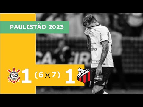 Corinthians (6) 1 x 1 (7) Ituano - gols e cobrança de pênaltis - 12/03 - Campeonato Paulista 2023