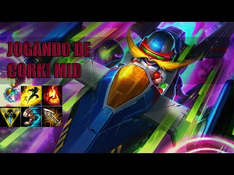 GAMEPLAY DE CORKI MID- COMP DOS YORDLES