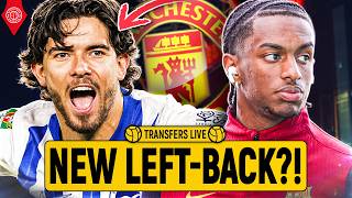 Manchester United Find New Left-Back Target! | Transfers LIVE