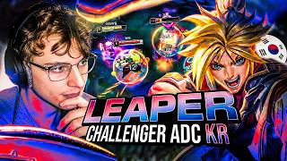 LE NIVEAU DE JEU EST CHOQUANT - Pandore Reacts Leaper CHALLENGER ADC KR