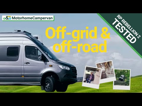 Ultimate off-road off-grid 4x4 campervan from RP Motorhomes