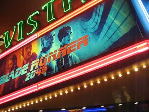 Vista Theater Marquee Blade Runner 2049
