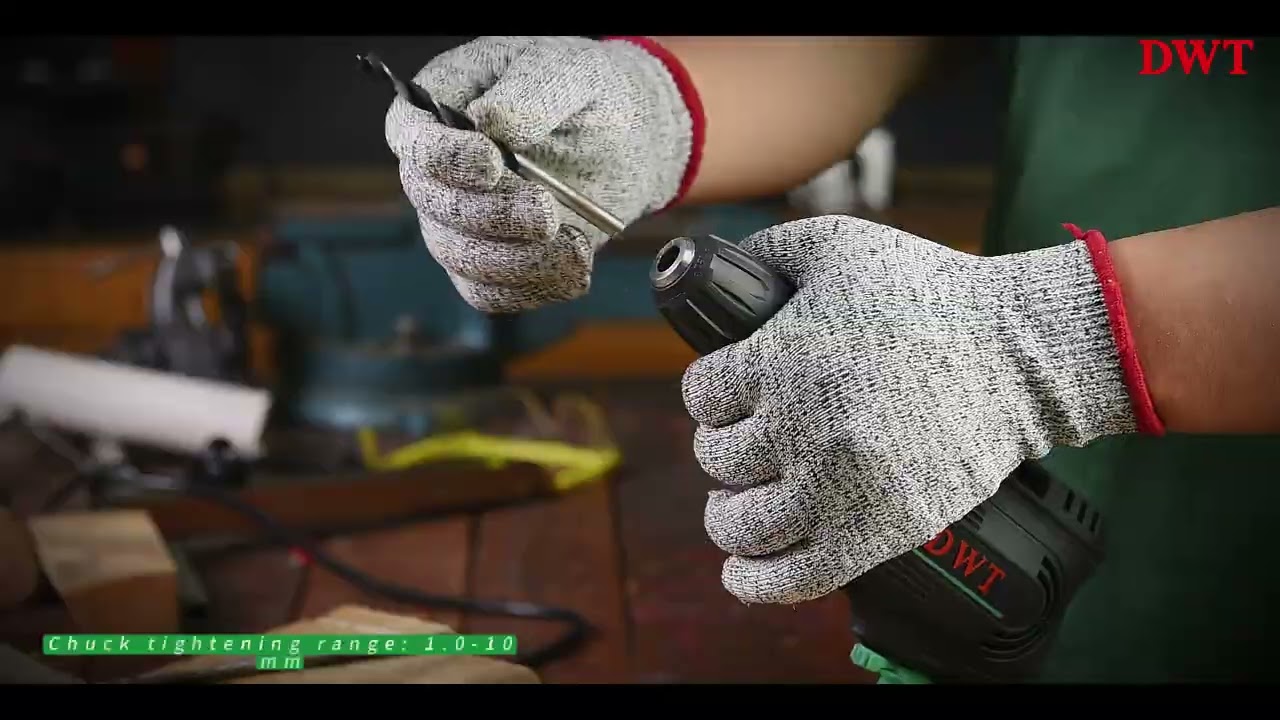 Дриль електричний DWT BMP06-10 C відео 1