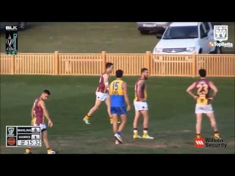 2016 BDAFL Semi Final 1 Highlights - Cardiff Hawks v Nelson Bay Marlins