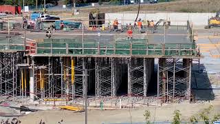 BTU - Second floor suspended slab pour