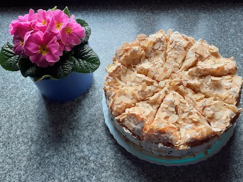Hansen-Jensen Torte / Himmelstorte mit Stachelbeeren / Небесный торт с крыжовником