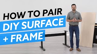 DIY Standing Desks: How To Pair a Surface with Standing Desk Frame