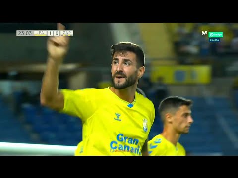 Gol de Raul Navas en el UD Las Palmas 2 Real Zaragoza 3 | | 21-22