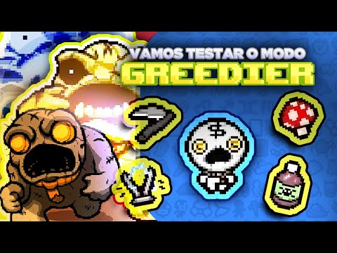 TAINTED KEEER MODO GREEDOER É MUITO LEGAL! THE BINDING OF ISAAC: REPENTANCE | Gameplay em PT BR
