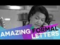 Formal Letters Getting It Right First Time