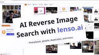 Lenso.ai - AIリバース画像検索