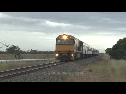 Grubby NR on The Overland : Australian trains and railroads