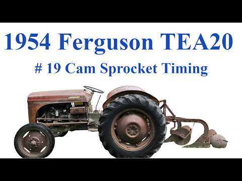 Thumbnail for 1954 Ferguson TEA20 # 19 Checking the new Cam Sprocket timing (Step by Step Guide) by Standard Motor Company