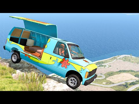 Cliff Drops #52 - BeamNG DRIVE | SmashChan