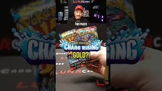 can I pull GOLD on Chaos Rising Release day live stream?! #pokemon